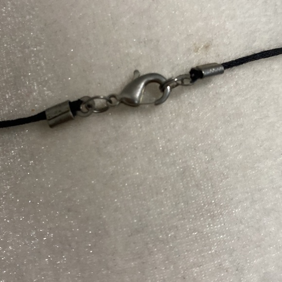 Hand Crafted Hematite Crystal Bead Boho Necklace Bracelet Set Goth Rocker Rebel - Picture 16 of 16